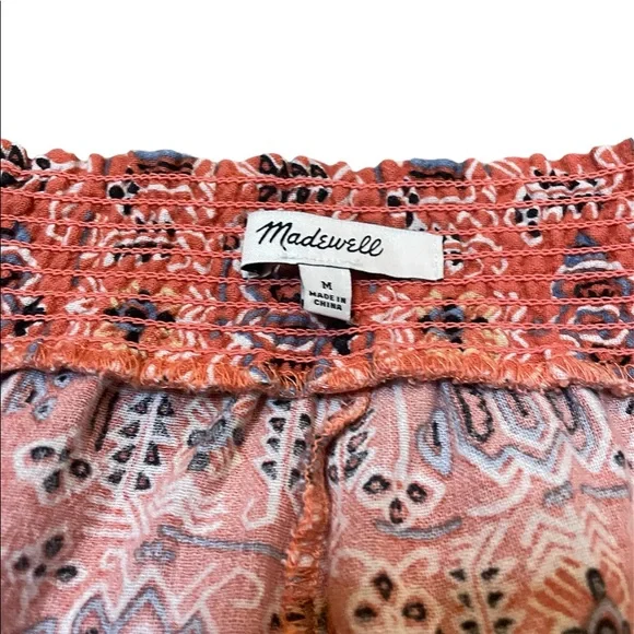 Madewell Kingston Smocked Shorts - Picture 6 of 7